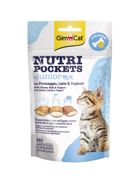 Gimcat Nutri Pockets Junior Mix ( Kg/Size: 0,060)