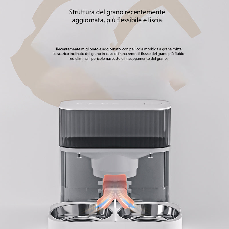 Model H Distributore doppia Ciotola Wi-Fi Litri 5