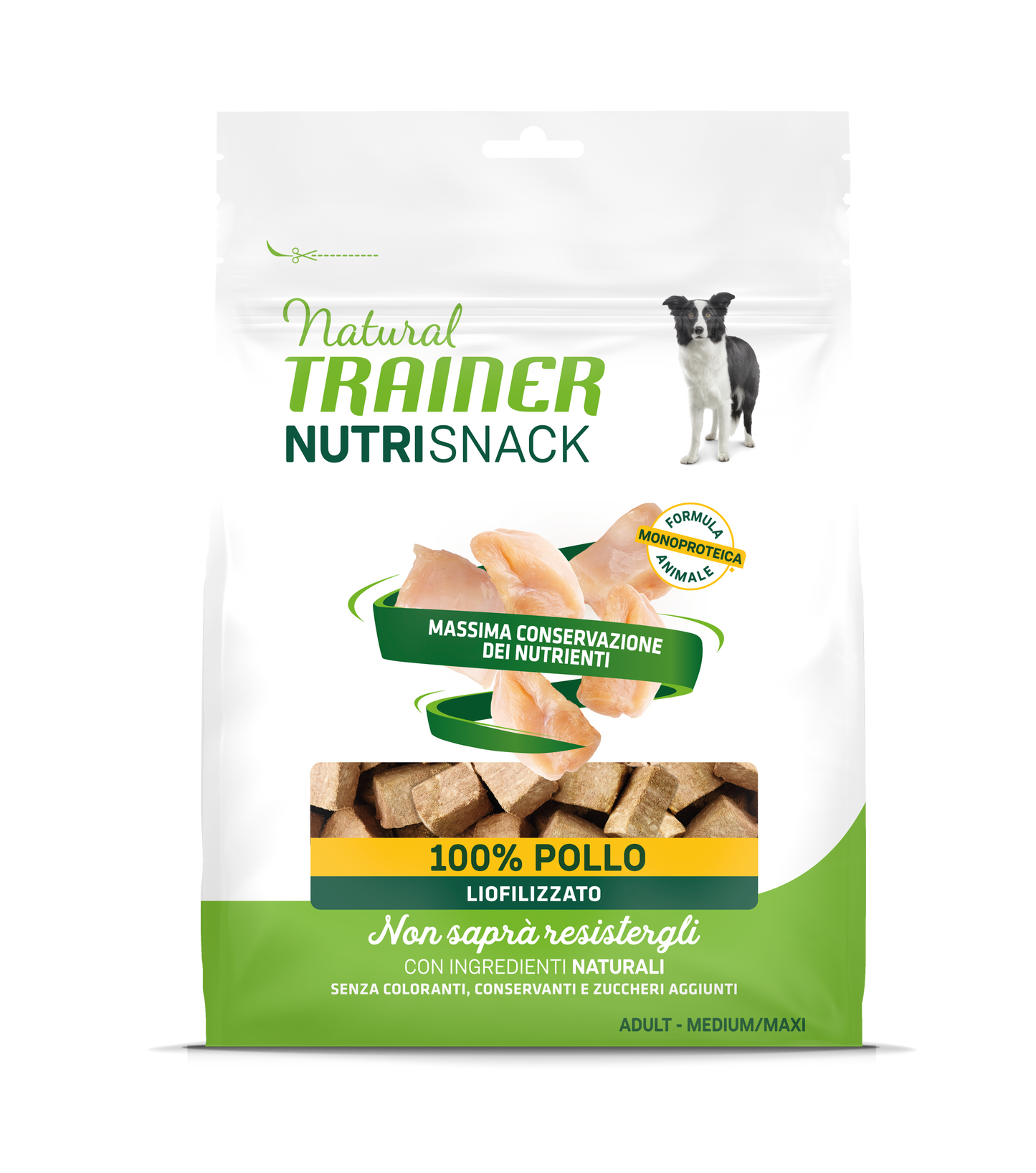 Natural Trainer NutriSnack Adult Med&Maxi gusto Pollo (Kg/Size: 0,050)