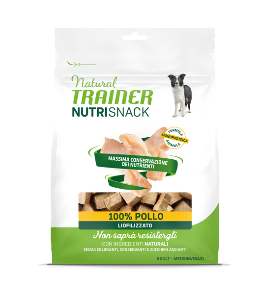 Natural Trainer NutriSnack Adult Med&Maxi gusto Pollo (Kg/Size: 0,050)