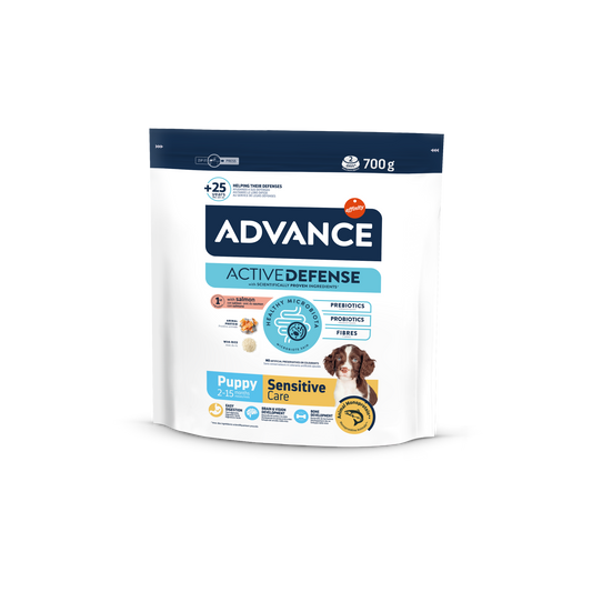 Advance Sensitive Puppy Con Salmone E Riso (Kg/Size:0,7)