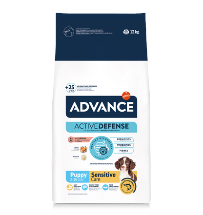 Advance Sensitive Puppy Con Salmone E Riso (Kg/Size: 12)