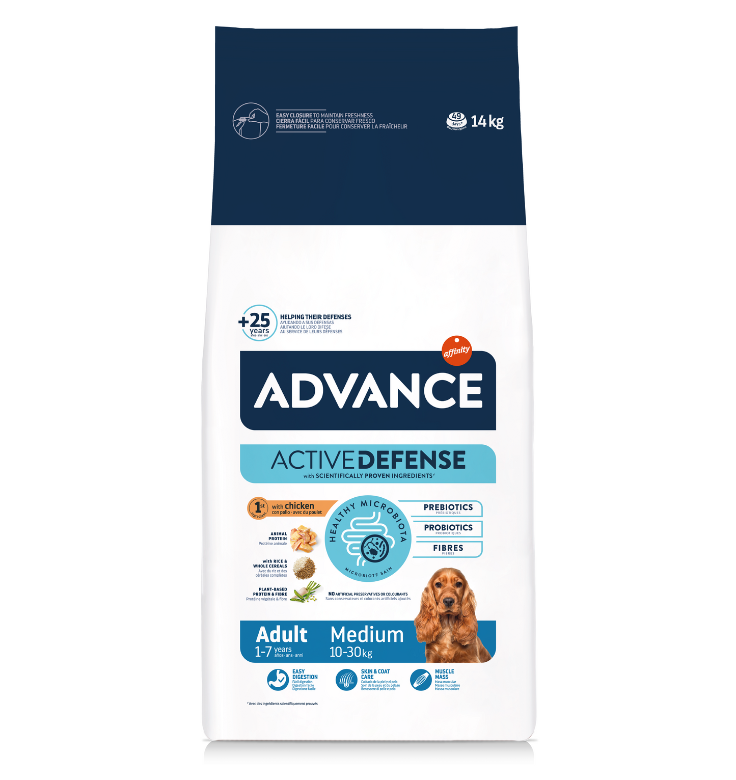 Advance dog Adult Con Pollo (Kg/Size: 14)