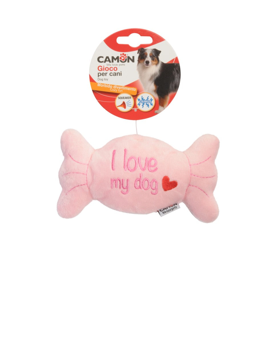 Camon Gioco Caramella "I LOVE MY DOG" azzurro  (Kg/size: TU)