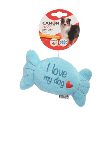 Camon Gioco Caramella "I LOVE MY DOG" azzurro  (Kg/size: TU)