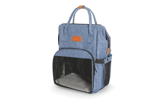 Camon Borsa zainetto Pet Blu (Cm/Size:27x24x42h)