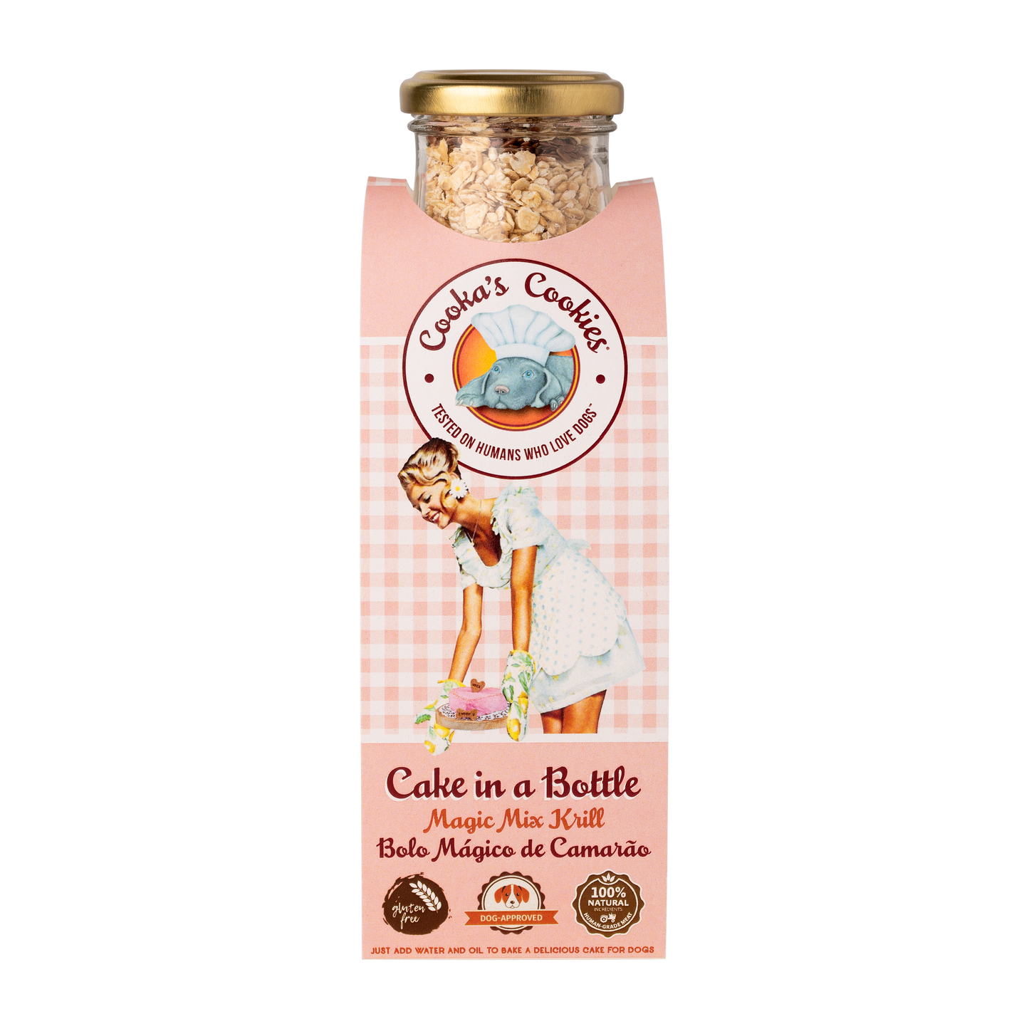 Cake in a Bottle preparato per torta gusto Gamberetti (Kg/Size: 0,230)