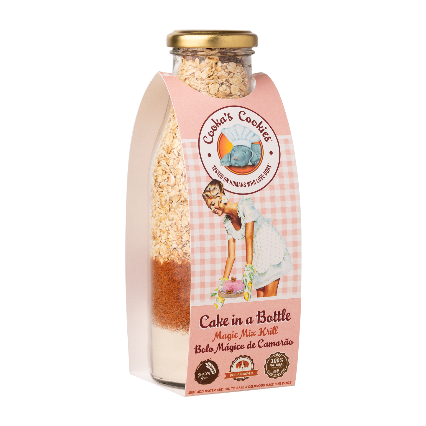 Cake in a Bottle preparato per torta gusto Gamberetti (Kg/Size: 0,230)