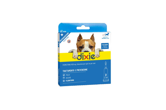 Dixie - Pipette Cane Permetrina 2 Ml - Blister 2 Pz - Tg Grande