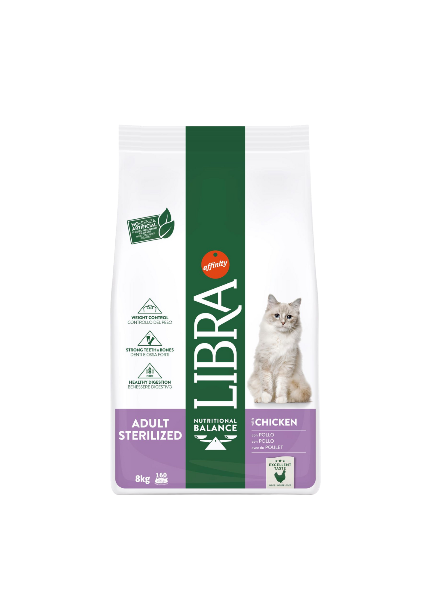 Libra Cat Adult Sterilized Con Pollo (Kg/Size: 8)