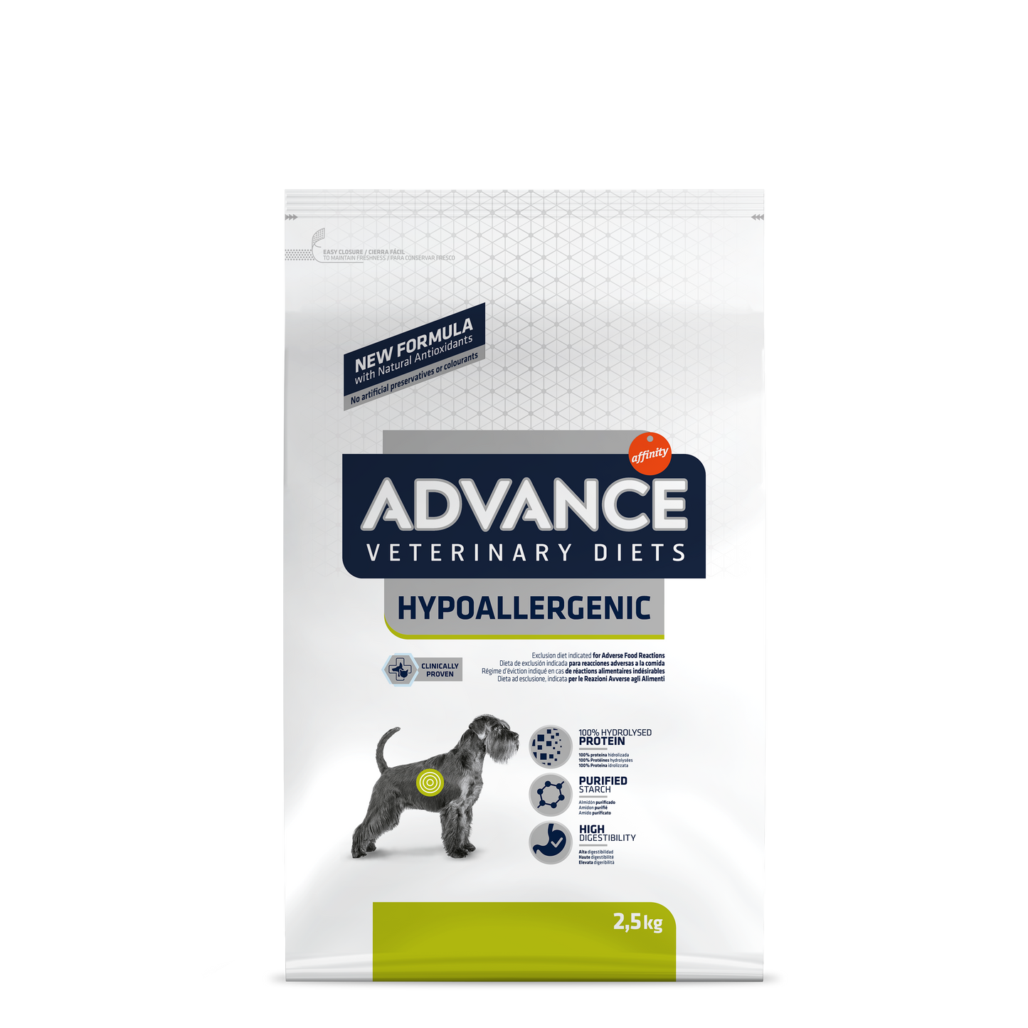 Advance Dog  Hypoallergenic (Kg/Size: 2,5)