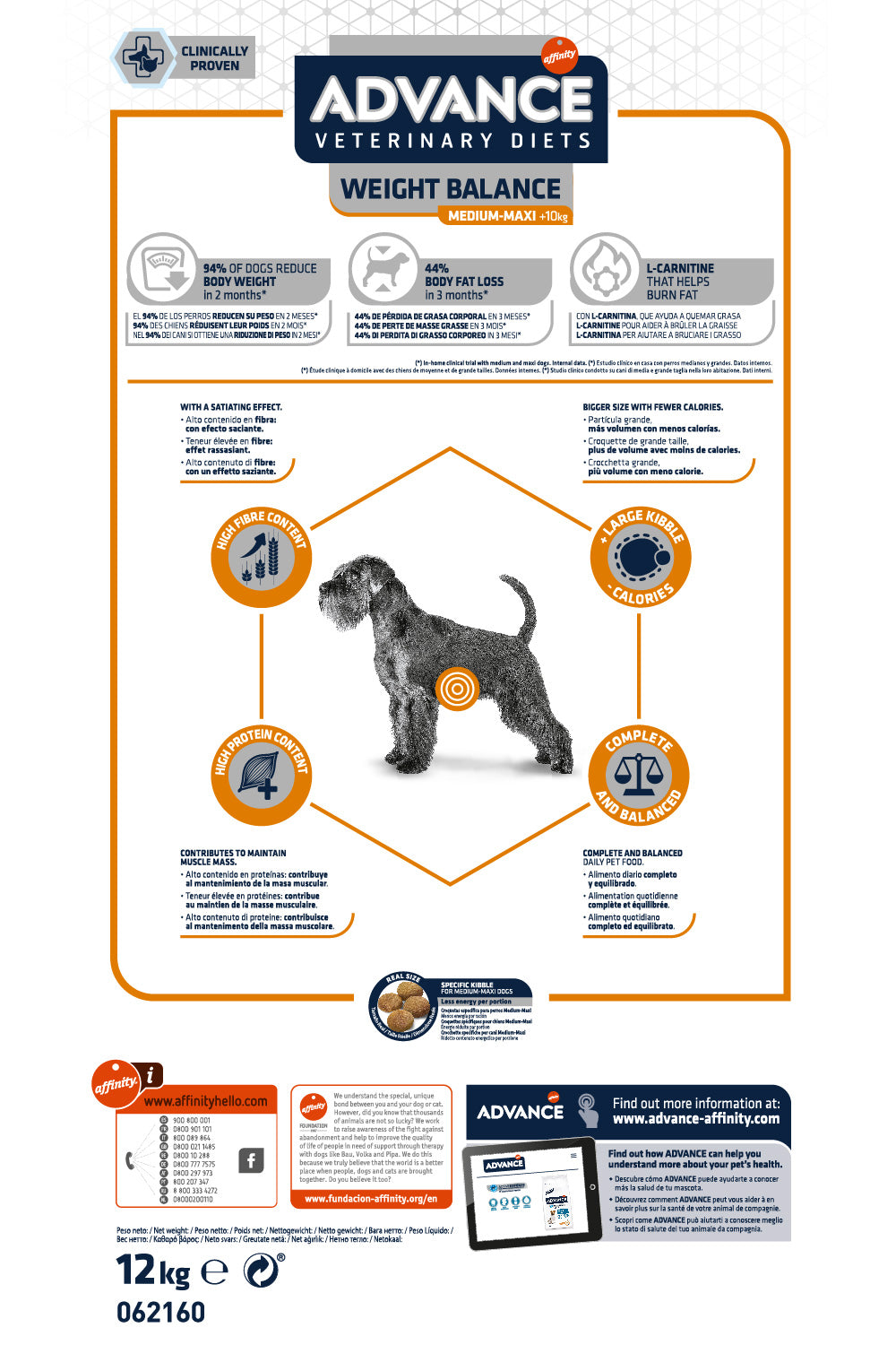 Advance Dog Weigh Balance M/M +10 (Kg/Size: 12)