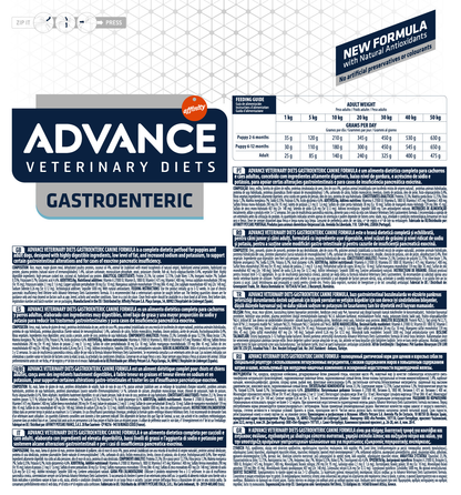 Advance Veterinary Diets Dog Gastroenteric (Kg/Size: 0,8)