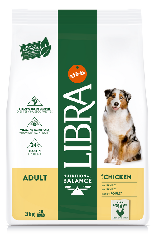 Libra Dog Adult  Con Pollo (Kg/Size: 3)