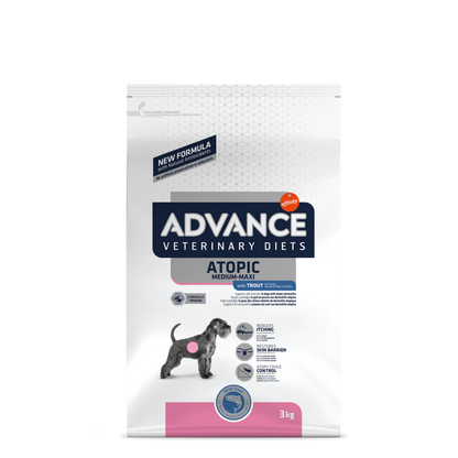 Advance Dog Atopic Medium Maxi Con Trota (Kg/Size: 3)