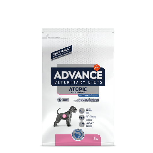 Advance Dog Atopic Medium Maxi Con Trota (Kg/Size: 3)