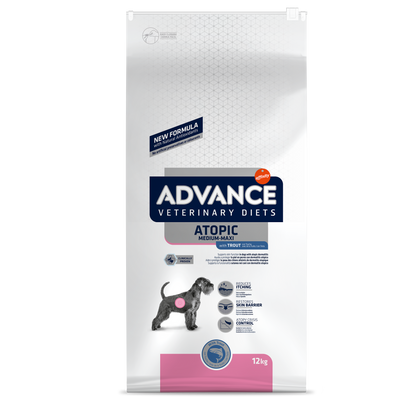 Advance Dog Atopic Medium Maxi Con Trota (Kg/Size: 12)