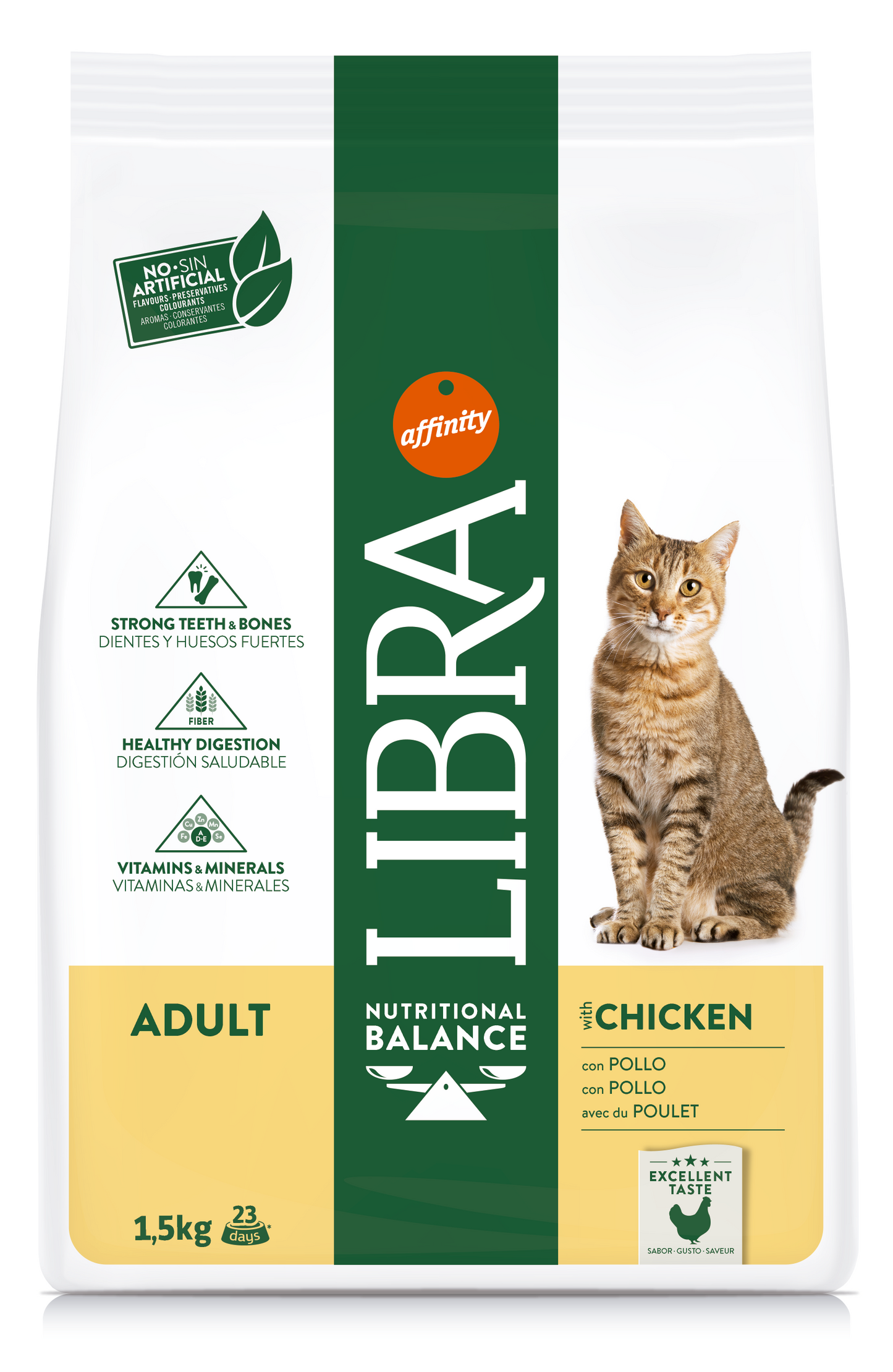 Libra Adult Cat Con Pollo (Kg/Size: 1,5)