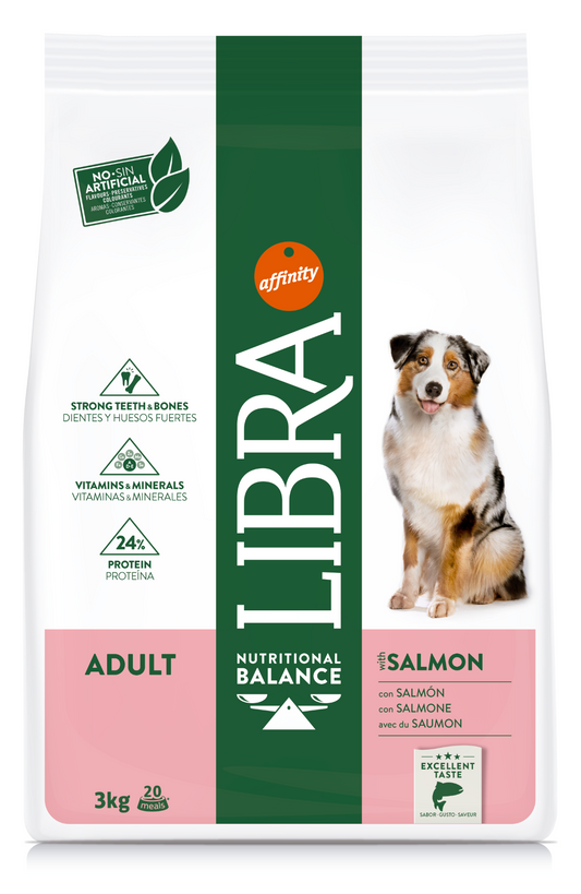 Libra Dog Adult Salmone (Kg/Size: 3)