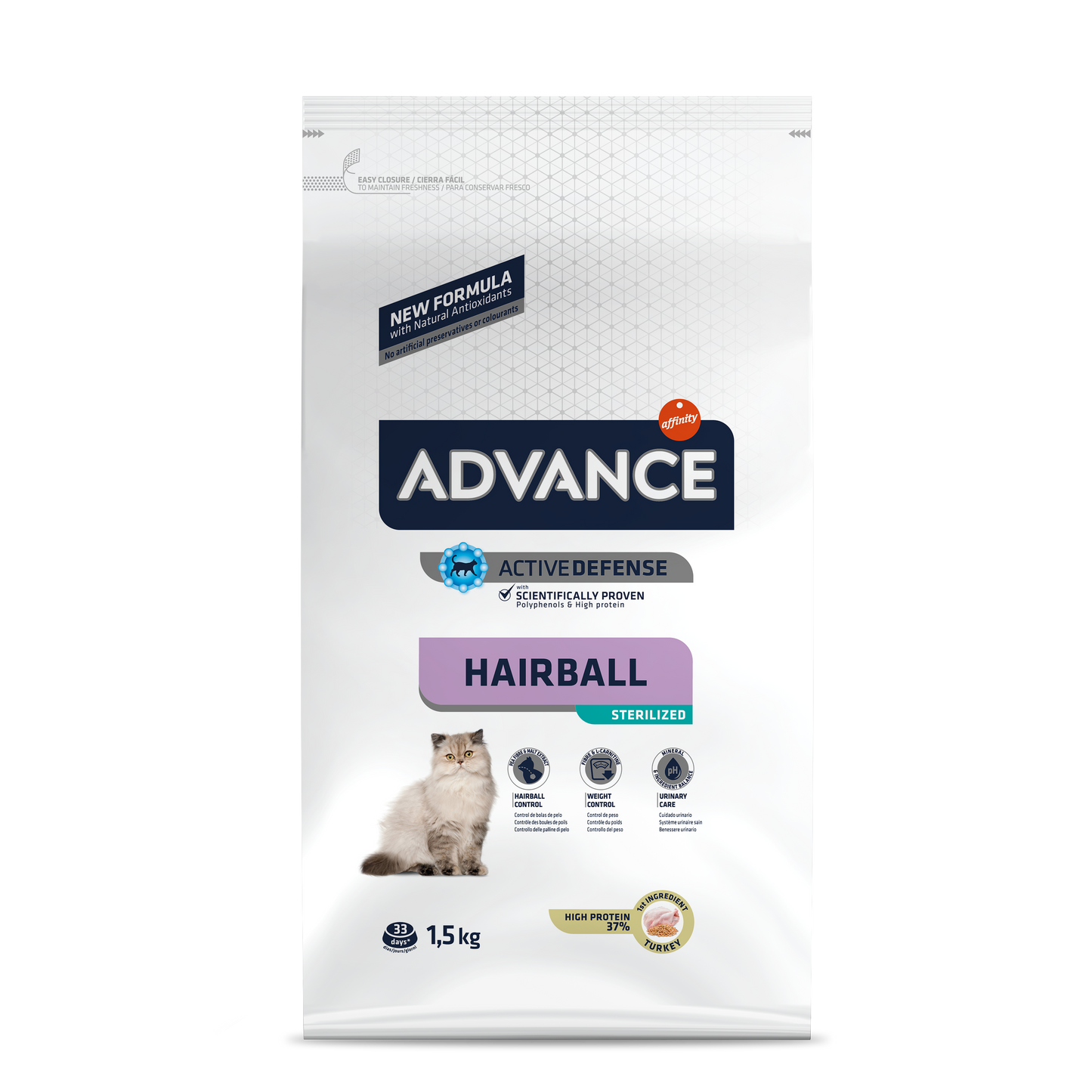 Advance Hairball Cat (kg/Size : 1,5)