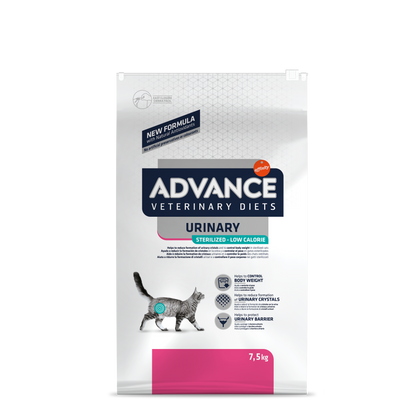 Advance Cat Urinary Sterilized Low Calorie (Kg/Size: 7,5)