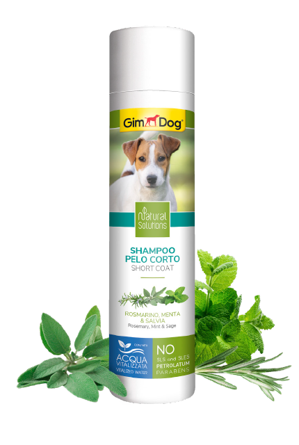 GIMDOG Shampoo Pelo Corto  Fragranza Rosmarino,menta & Salvia (ML/Size:250)